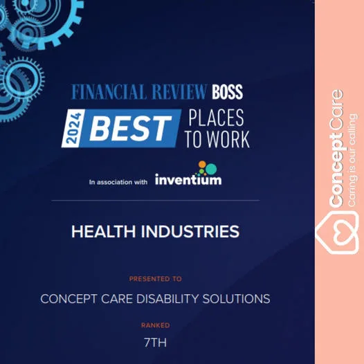 Celebrating Success: Concept Care Ranked 7th Best Place to Work in APAC by AFR for 2024