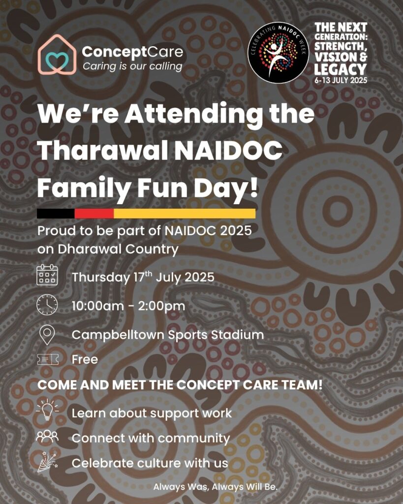 Concept Care at the 2025 Tharawal NAIDOC Family Fun Day