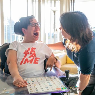 Complex Care Service Provider supporting a client with complex health needs at home in Sydney - Concept Care Disability Solutions (Concept Care)